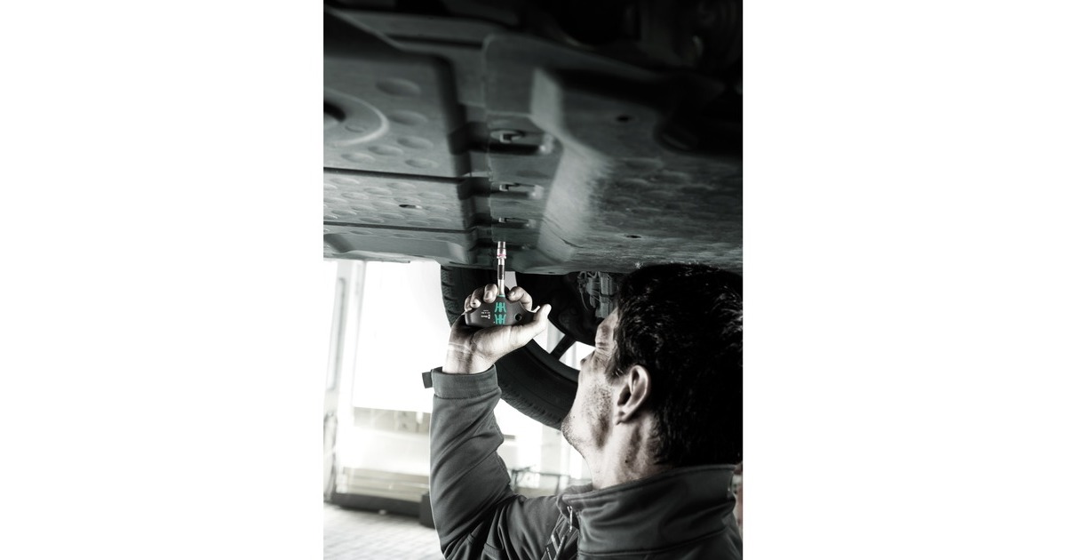 Wera Kraftform Kompakt 400 RA Set 2, mit Ratschenfunktion, Steckschlüssel(schwarz/grün, 1/4