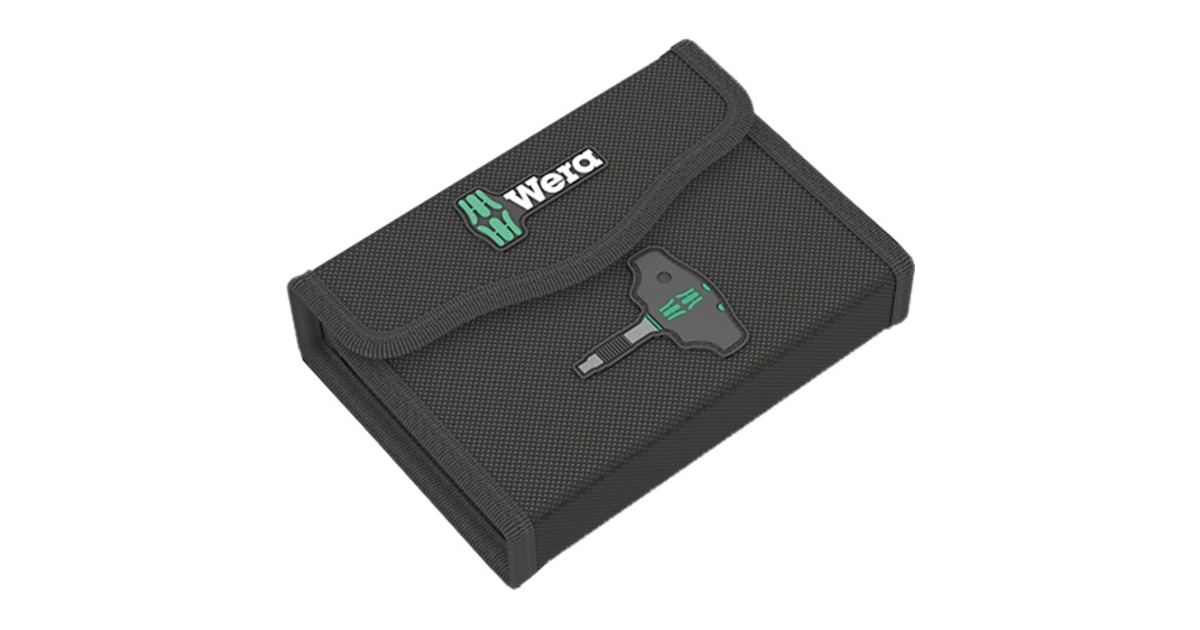 Wera Kraftform Kompakt 400 RA Set 2, mit Ratschenfunktion, Steckschlüssel(schwarz/grün, 1/4