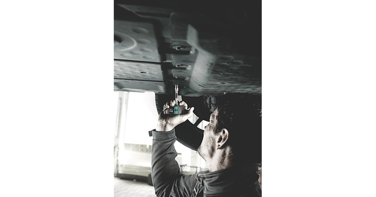 Wera Kraftform Kompakt 400 RA Set 2, mit Ratschenfunktion, Steckschlüssel(schwarz/grün, 1/4