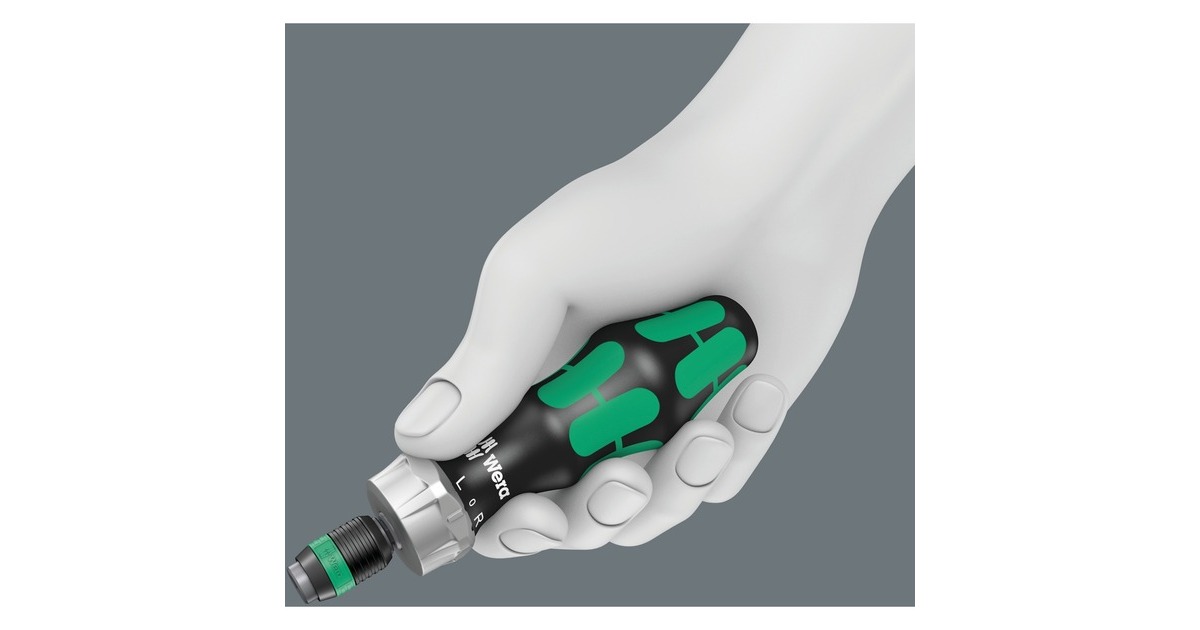 Wera Kraftform Kompakt 60 RA, Bit-Satz 1/4