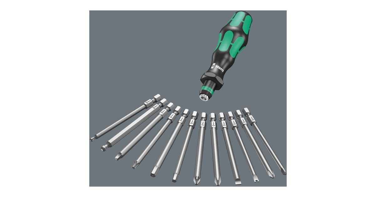 Wera Kraftform Kompakt 62, 1/4