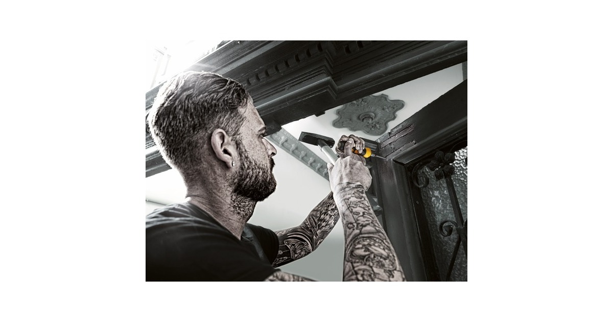 Wera Kraftform Kompakt 900 Imperial Set 1, mit Schlagschraubendreher, Bit-Satz(schwarz/gelb, 1/4