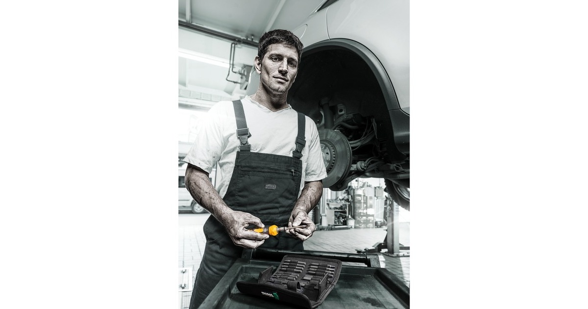 Wera Kraftform Kompakt 900 Set 1, mit Schlagschraubendreher, Bit-Satz(schwarz/gelb, 1/4