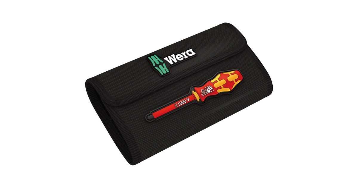 Wera Kraftform Kompakt VDE 60 iS/65 iS/67 iS/16, Schraubendreher(inkl. Steckgriff, VDE-Wechselklingen)