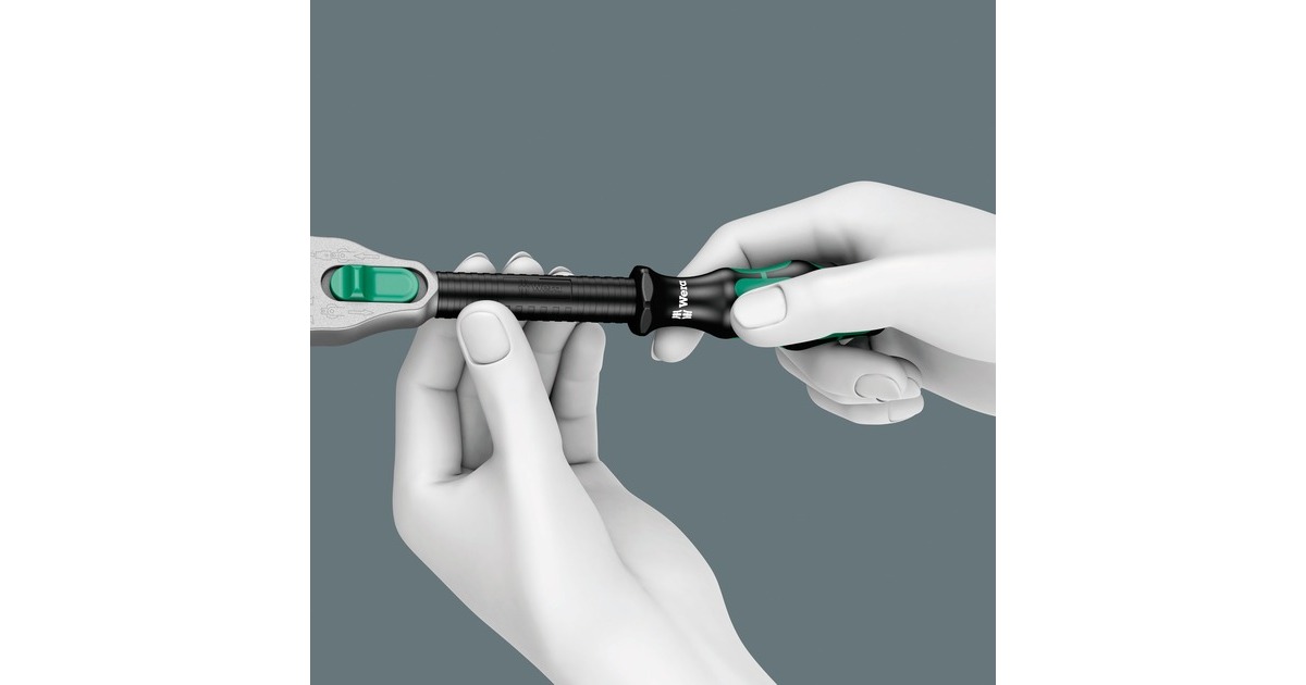 Wera Kraftform Kompakt Zyklop MS1 Metal-/Speed-Knarre, 1/4