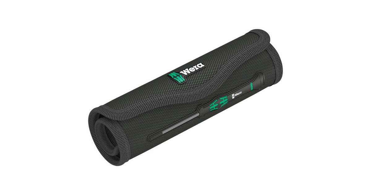 Wera Kraftform Micro Big Pack 1 Elektroniker-Schraubendrehersatz(schwarz/grün, 25-teilig)