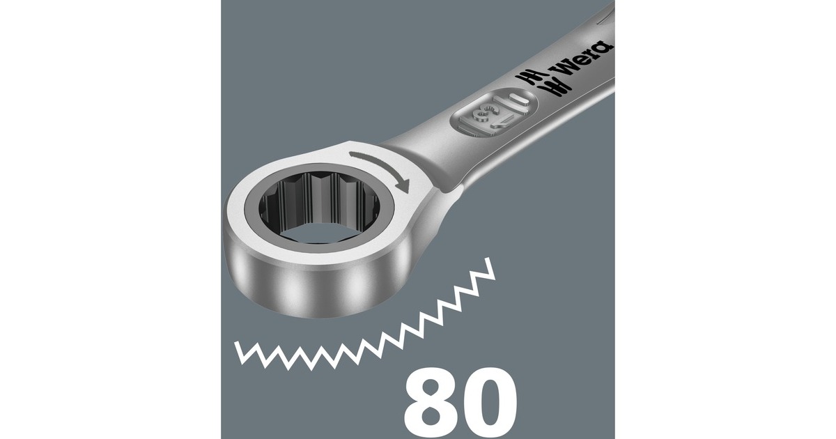 Wera Maul-Ringratschen-Schlüssel Joker, 10mm, Schraubenschlüssel(mit Haltefunktion)