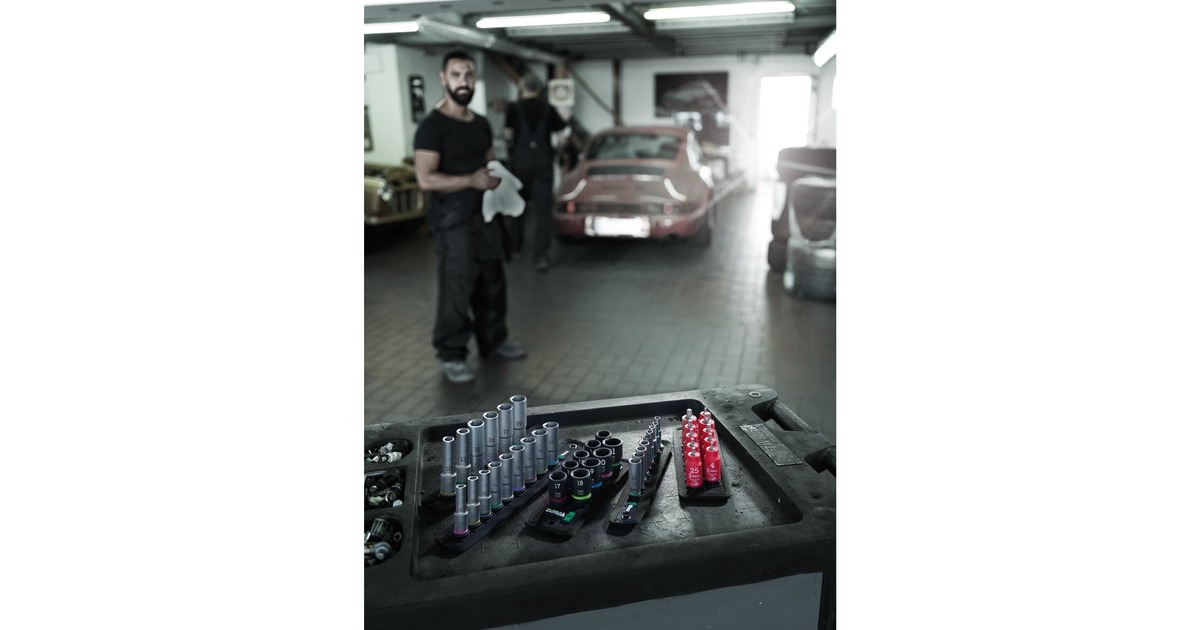 Wera Nuss-Magnetleiste A Deep 1 Steckschlüsseleinsatz-Satz 1/4