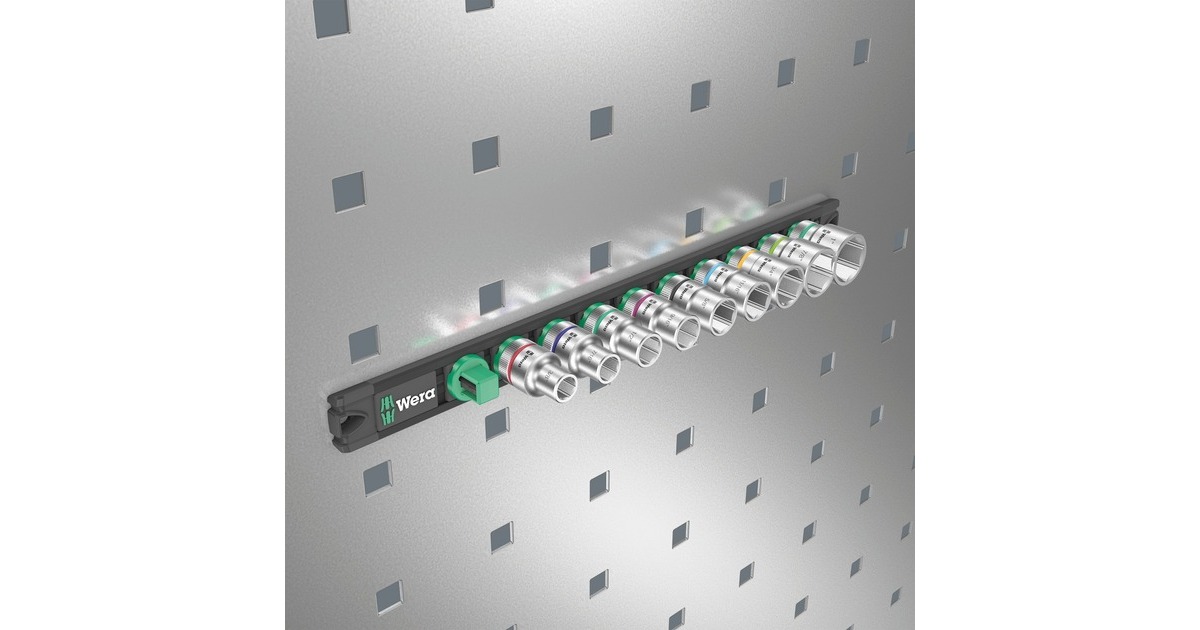 Wera Nuss-Magnetleiste C Imperial 1 Steckschlüsseleinsatz-Satz 1/2