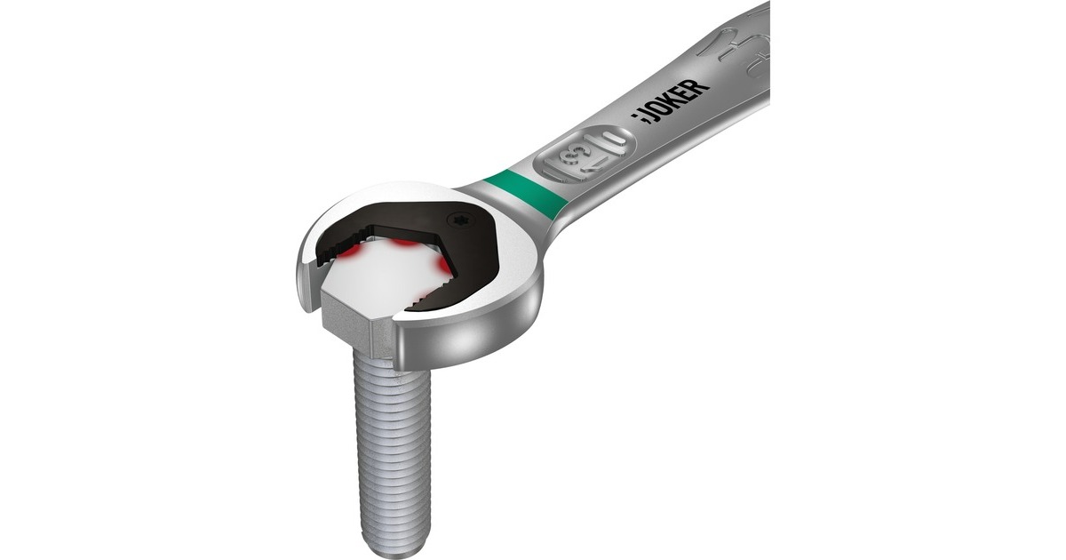 Wera Ringratschen-Maulschlüssel-Satz Joker, 11-teilig, Schraubenschlüssel(mit Haltefunktion)