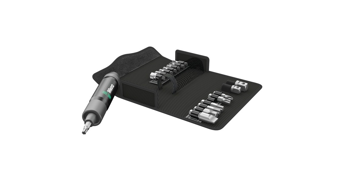 Wera Schlagschraubendreher Satz 90Nm, 17-teilig, Schlagschrauber(schwarz, 5/16"-Innensechskant)