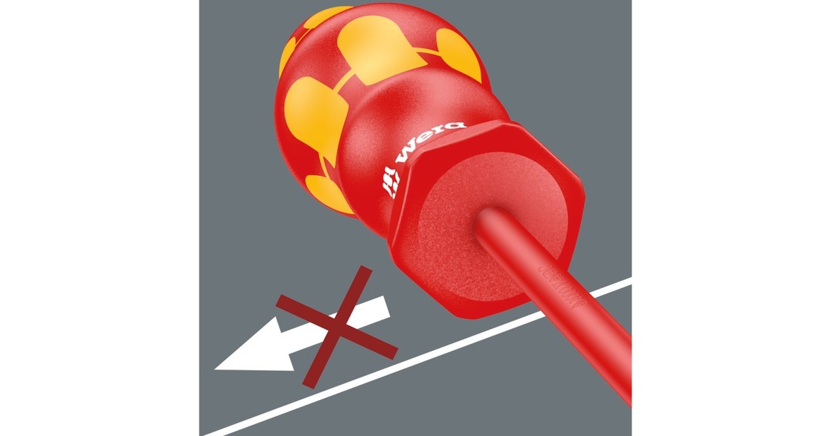 Wera Schraubendreher-Satz Kraftform 2go 100 VDE(rot/gelb, 11-teilig, im Köcher Wera 2go 4)
