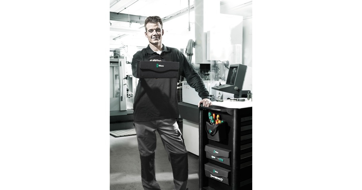 Wera Schraubendreher-Satz Kraftform 2go 100 VDE(rot/gelb, 11-teilig, im Köcher Wera 2go 4)