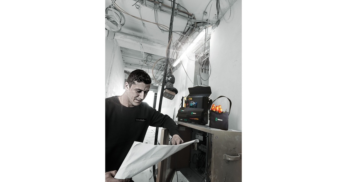 Wera Schraubendreher-Satz Kraftform 2go 100 VDE(rot/gelb, 11-teilig, im Köcher Wera 2go 4)