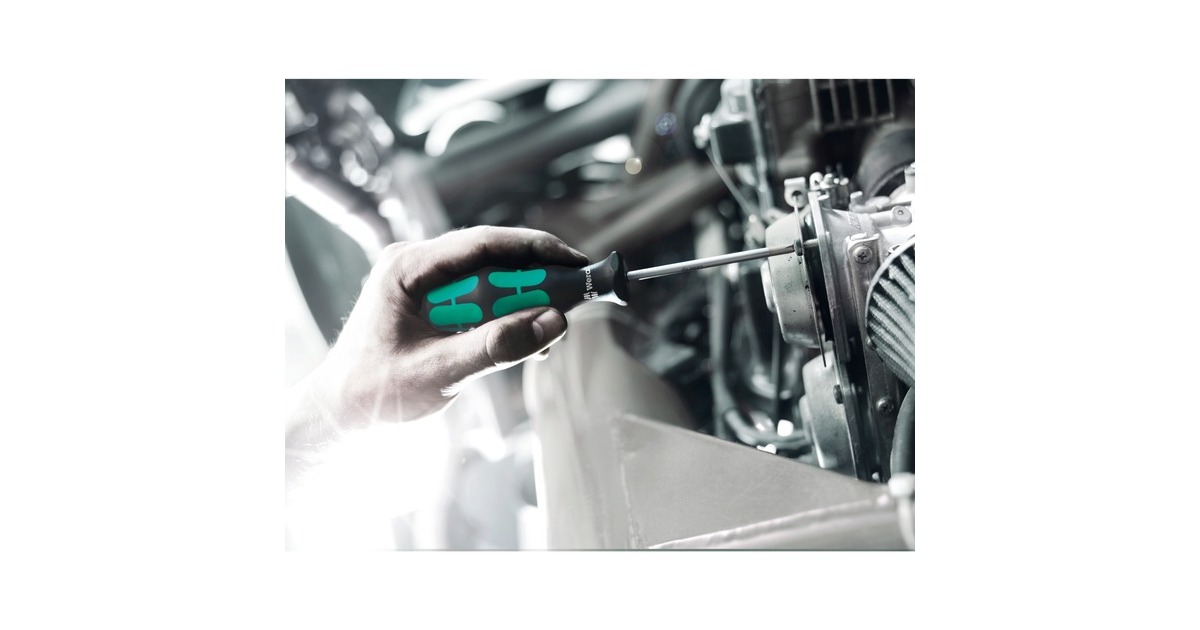 Wera Schraubendreher-Satz Kraftform XXL, 12-teilig(inkl. 2 Halterungen zur Wandmontage)