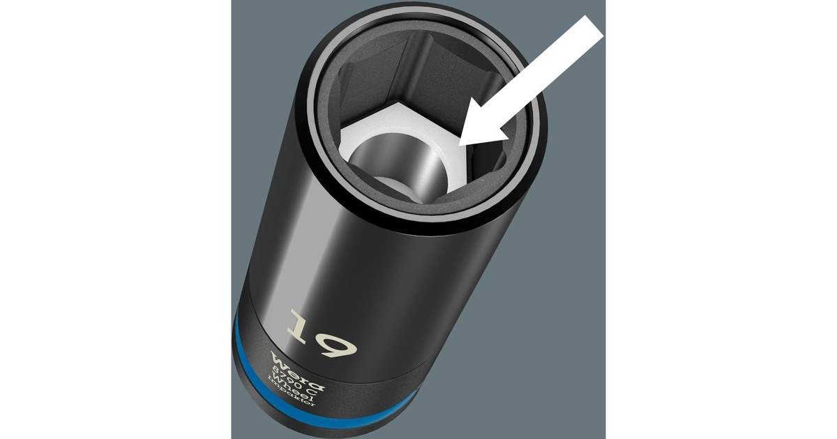 Wera Steckschlüssel-Einsatz 8790 C Wheel Impaktor, 17mm(1/2