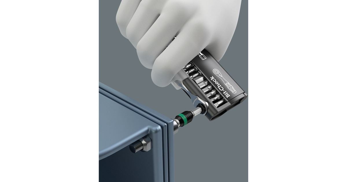 Wera Tool-Check Plus, 39-teilig, Bit-Satz(schwarz, inkl. Bit-Ratsche und Steckgriff)