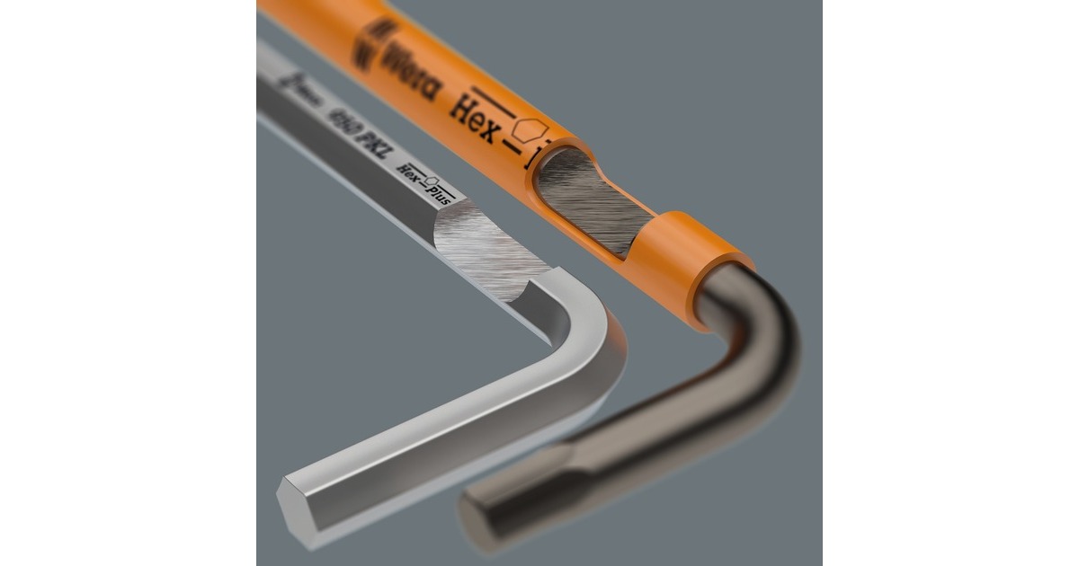 Wera Winkelschlüssel-Satz 950 SPKL/9SM N HF, Schraubendreher(schwarz, 9-teilig, mit Halteclip)