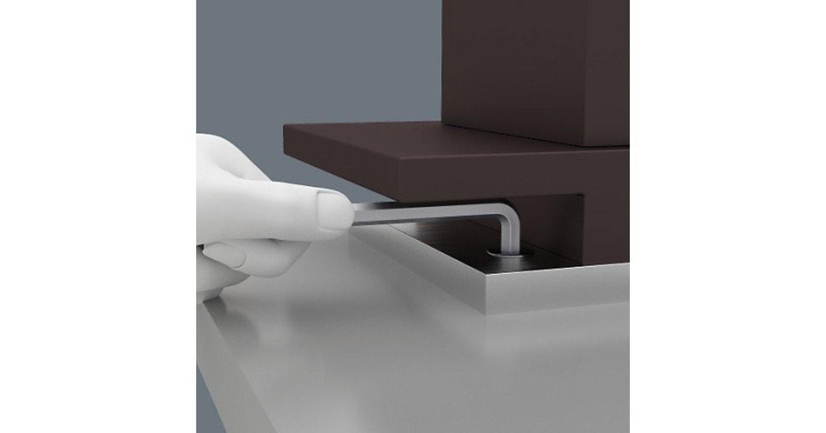 Wera Winkelschlüsselsatz 950 PKLS/9 SM, 9-teilig, Schraubendreher(chrom, mit Halteclip)