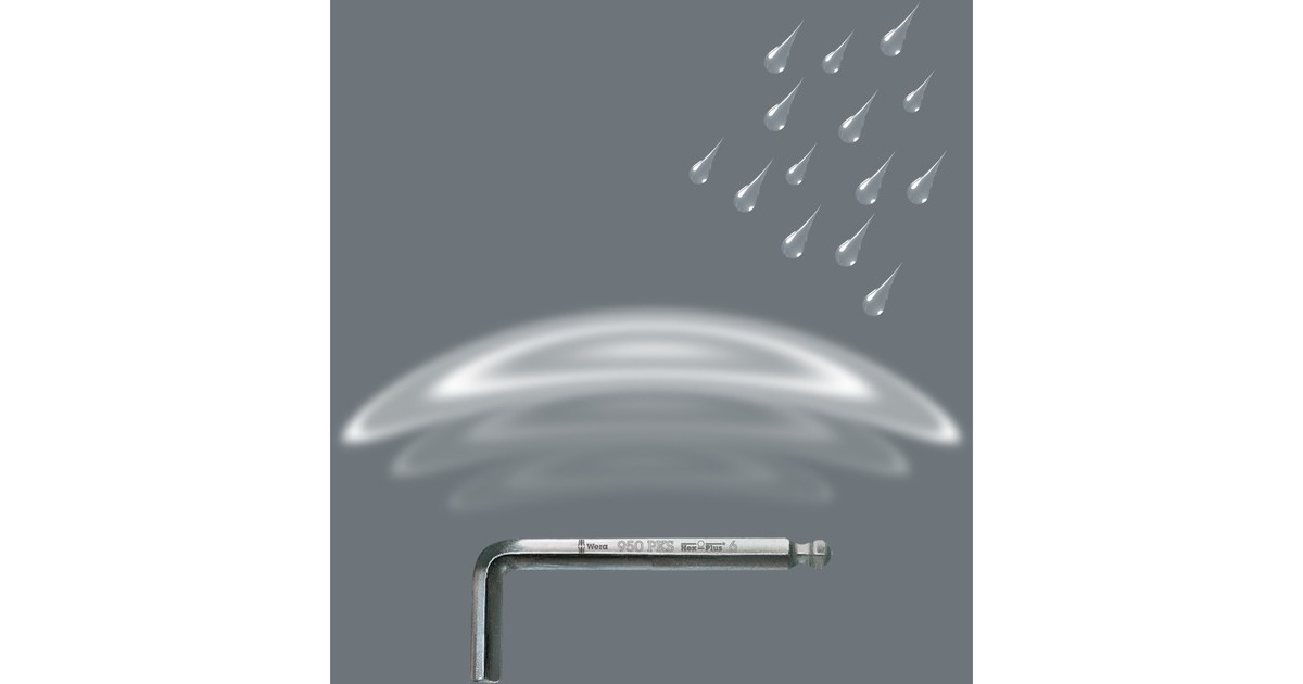 Wera Winkelschlüsselsatz 950 PKS/9 SM N, Schraubendreher(mit Halteclip)