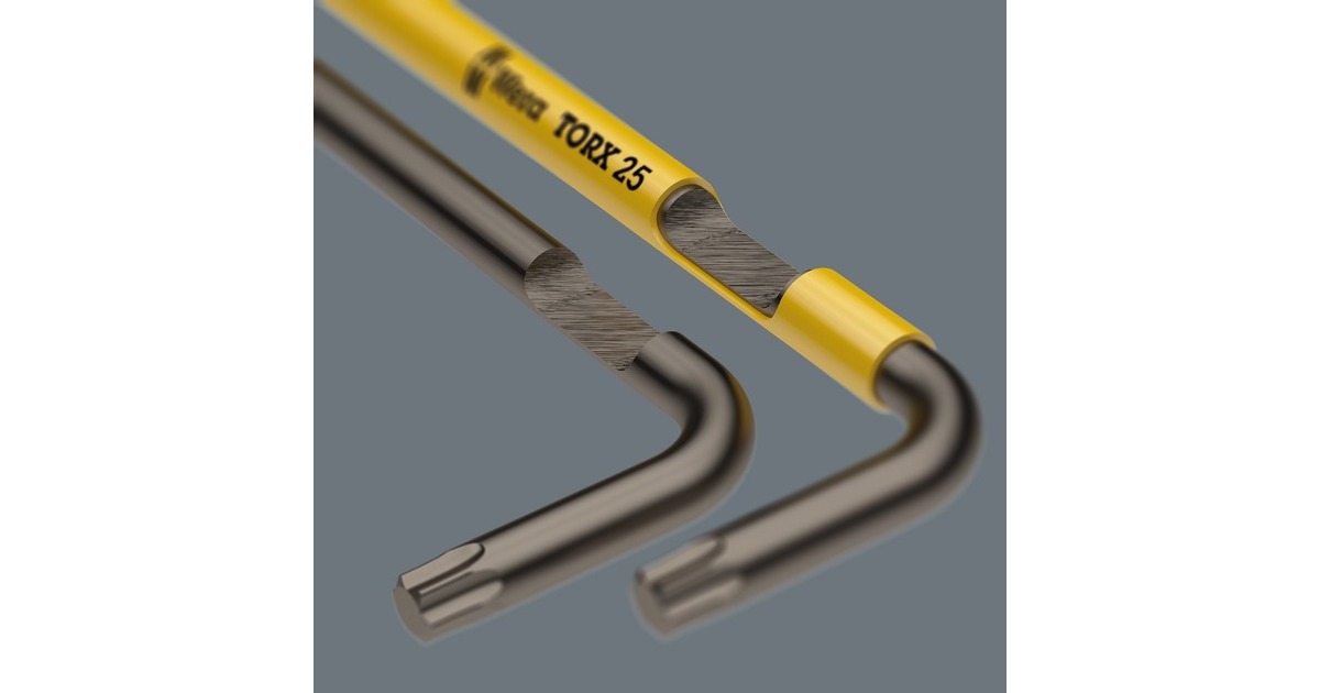 Wera Winkelschlüsselsatz 967 SPKL/9 TORX, Schraubendreher(mit Halteclip, mit Magnetisiergerät)