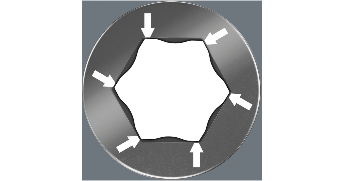 Wera Winkelschraubendreher-Satz 950/9 HexPlus Multicolour Imperial 1(schwarz, 9-teilig, mit Falttasche)