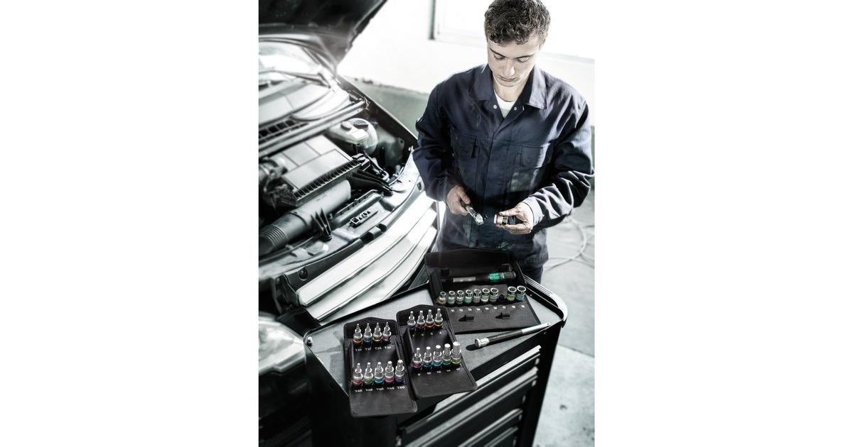 Wera Zyklop Hybrid-Knarrensatz 8006 SC 1, Werkzeug-Set(mit Umschaltknarre, 1/2