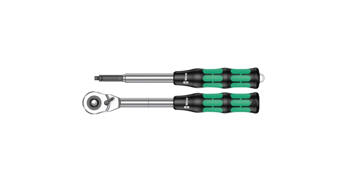 Wera Zyklop Hybrid Set, Knarre(Hybrid-Knarre + Verlängerung, 1/2")