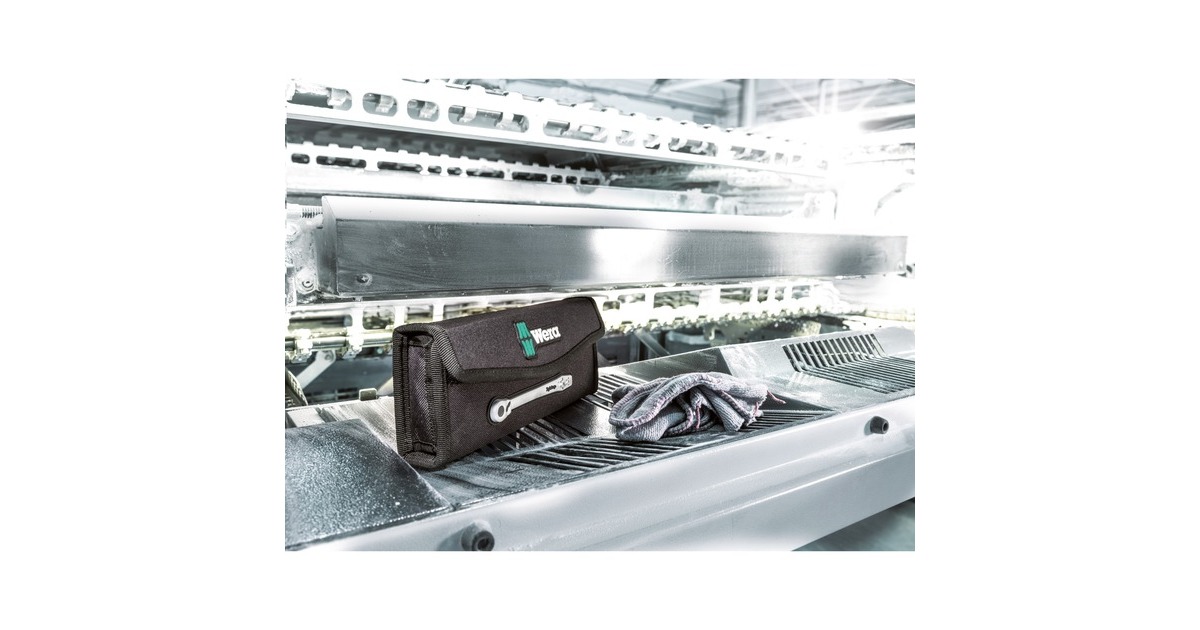 Wera Zyklop Metal-Knarrensatz 8100 SA 11, Zoll-Größen, Werkzeug-Set(28-teilig, mit Umschaltknarre, 1/4