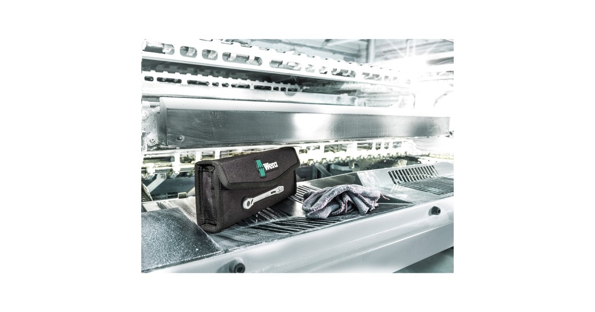 Wera Zyklop Metal-Knarrensatz 8100 SA 8, Werkzeug-Set(28-teilig, mit Umschaltknarre, 1/4