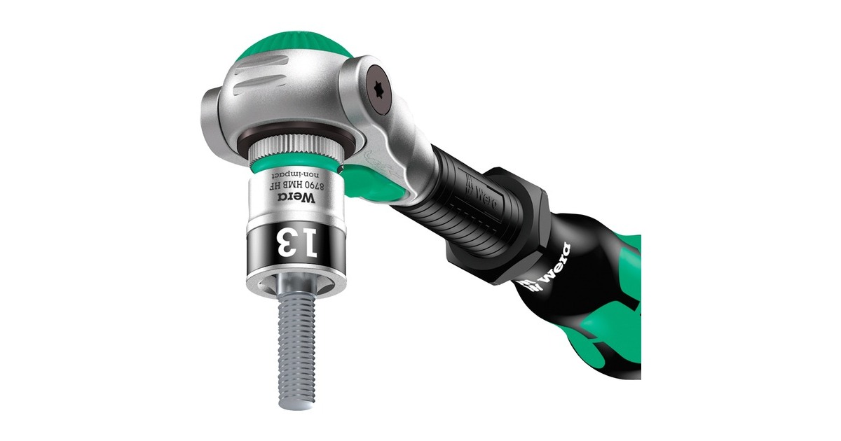 Wera Zyklop Metal-Knarrensatz 8100 SB HF1, 3/8