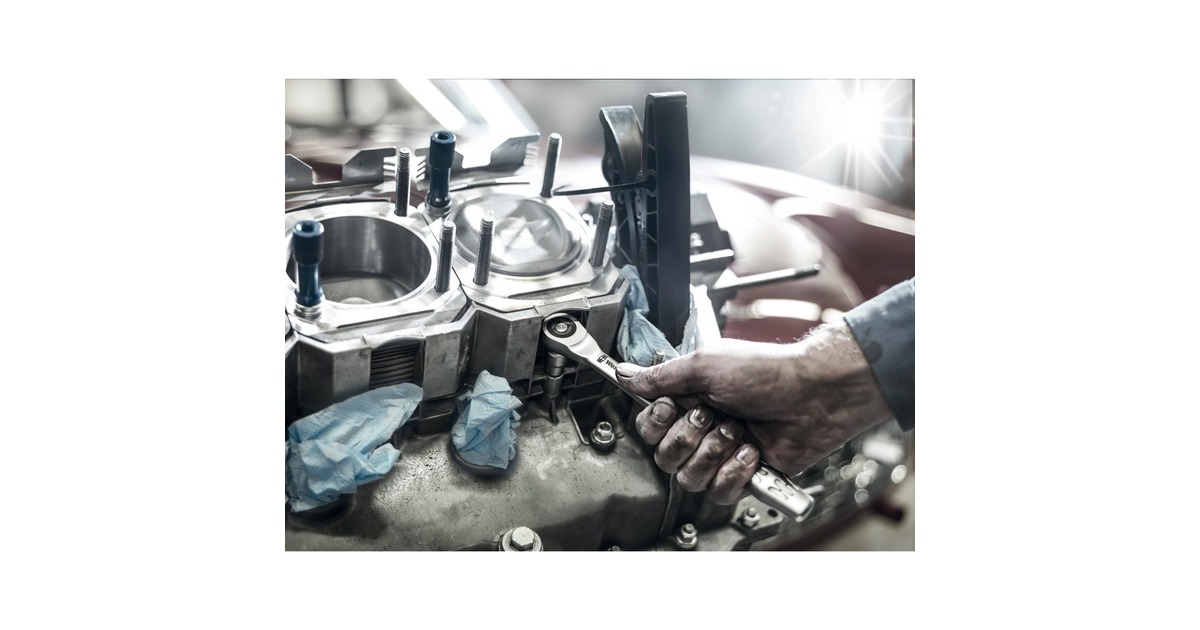 Wera Zyklop Metal-Knarrensatz 8100 SC 7, Werkzeug-Set(Knarre mit Durchsteckvierkant, 1/2