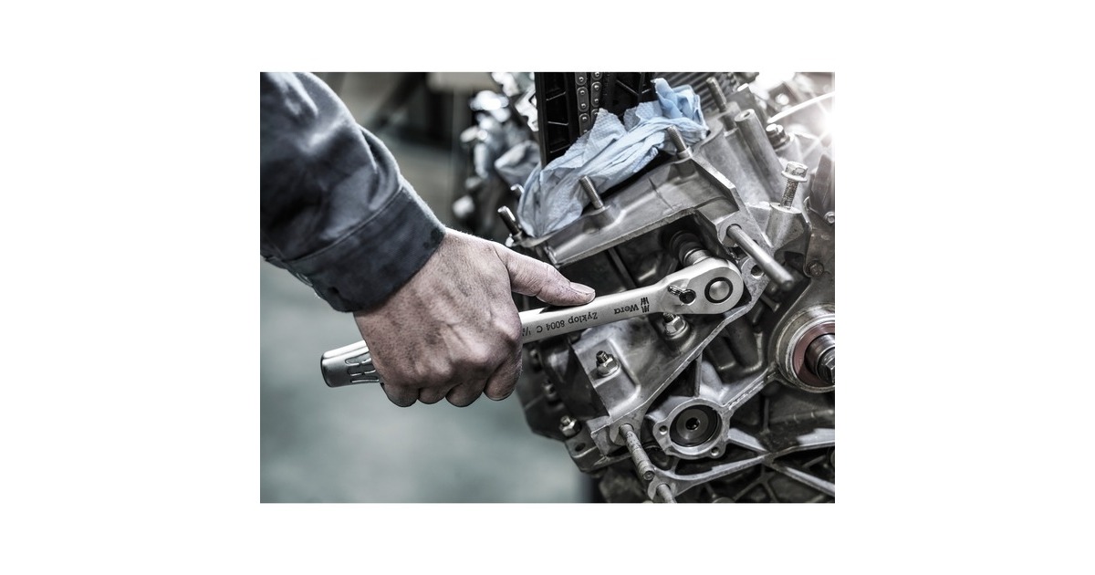 Wera Zyklop Metal-Knarrensatz 8100 SC 8, Werkzeug-Set(mit Umschaltknarre, 1/2