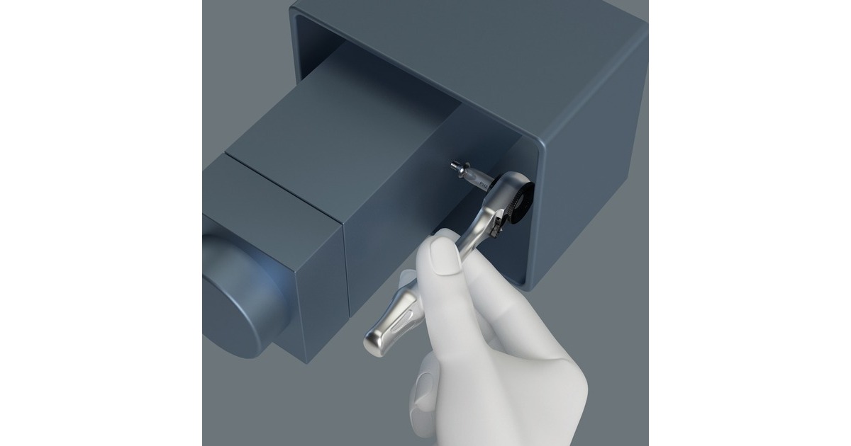 Wera Zyklop Mini 1 8001 A, Knarre(Bit-Ratsche)