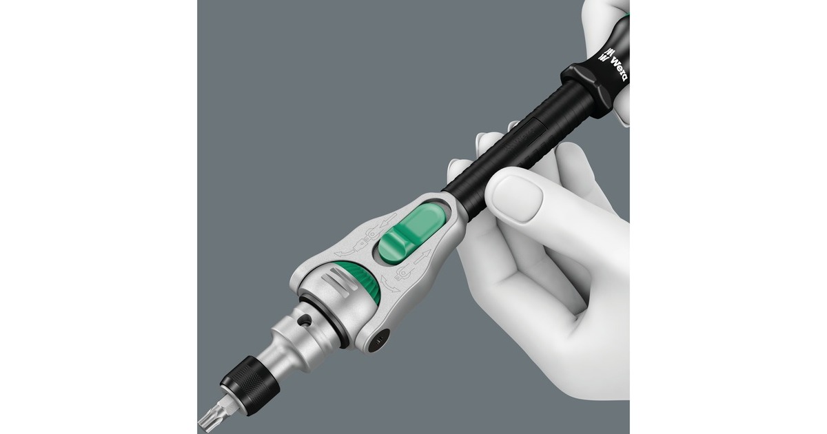 Wera Zyklop Speed-Knarre 8000 A SB(mit schwenkbarem Kopf, 1/4