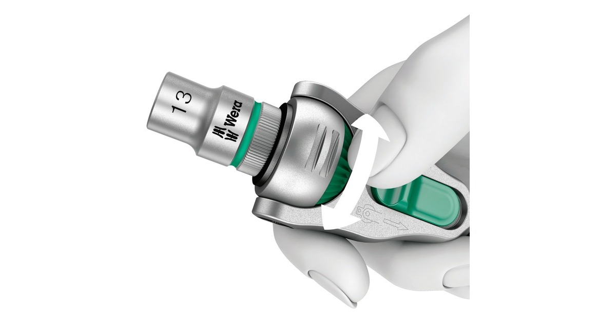 Wera Zyklop Speed-Knarre 8000 B, 3/8