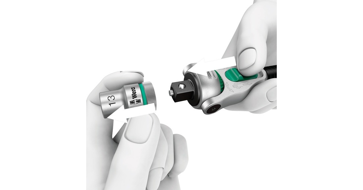 Wera Zyklop Speed-Knarre 8000 B, 3/8