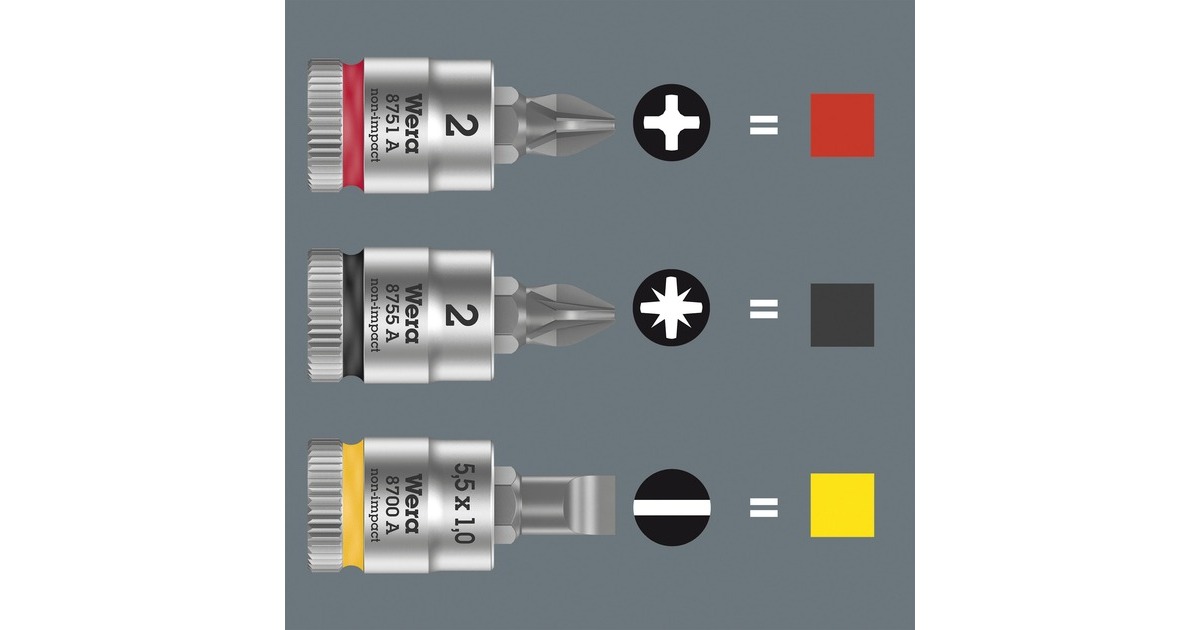 Wera Zyklop Speed Knarrensatz 8100 SA All-in, 1/4