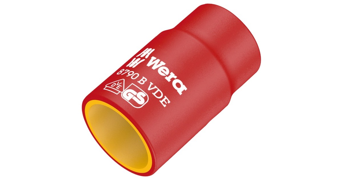 Wera Zyklop-Steckschlüssel-Einsatz 8790 B VDE, 6mm, 3/8