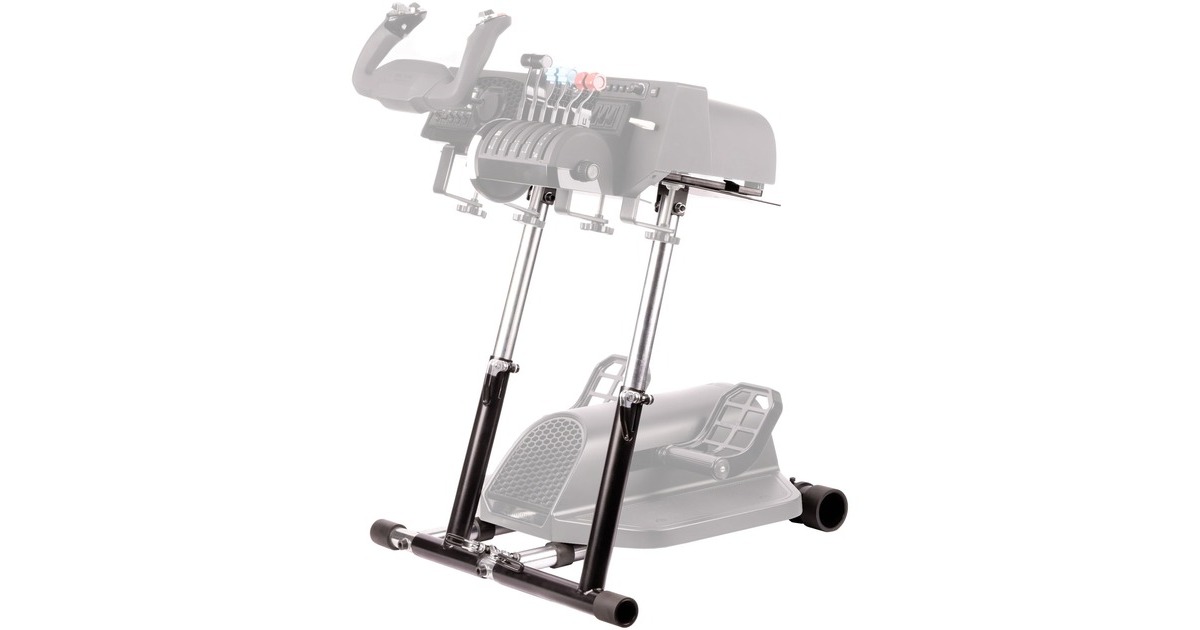 Wheel Stand Pro Deluxe V2, Halterung(schwarz, Honeycomb Yoke und Throttle)
