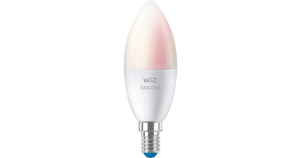 WiZ Colors LED-Kerze C37 E14, LED-Lampe(ersetzt 40 Watt)