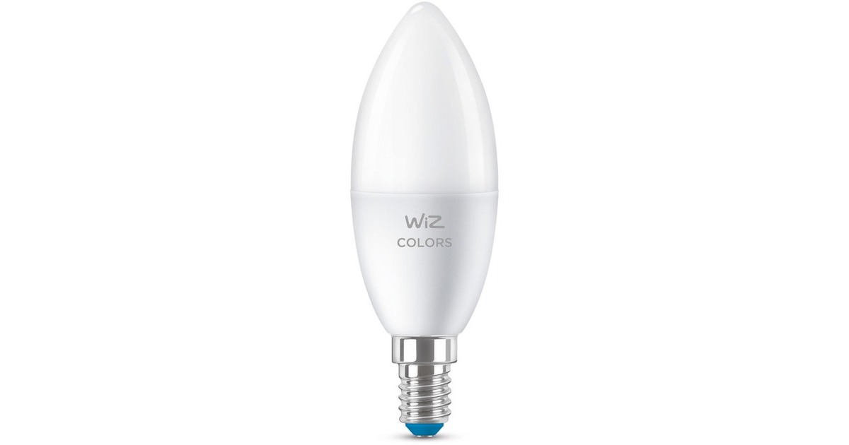 WiZ Colors LED-Kerze C37 E14, LED-Lampe(ersetzt 40 Watt)
