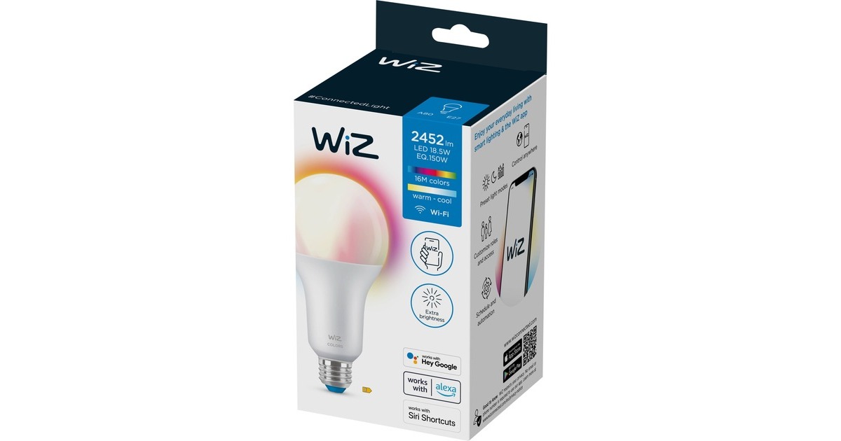WiZ Colors LED-Lampe 18,5 W A80 E27(ersetzt 150 Watt)