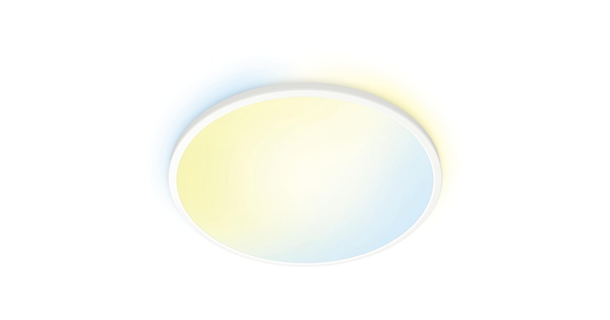 WiZ Superslim Deckenleuchte 22W, LED-Leuchte(weiß)