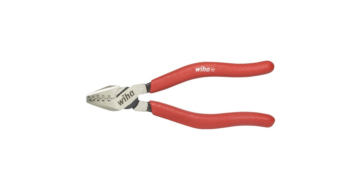 Wiha Aderendhülsenzange Classic(rot, 0,25 - 16mm²)