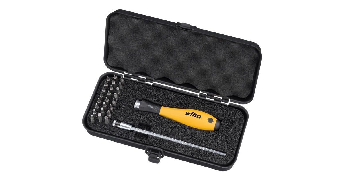 Wiha Bit-Satz SYSTEM 4 ESD(schwarz, 27-teilig)