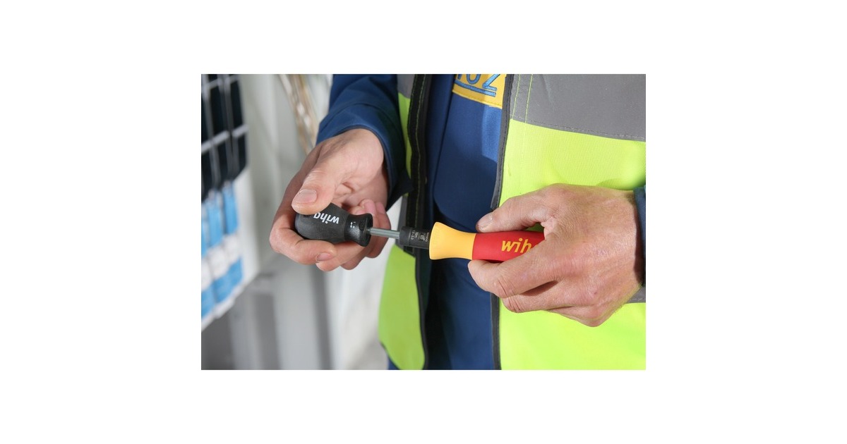 Wiha Drehmoment-Schraubendreher Set TorqueVario-S electric(rot/gelb, 14-teilig, 0,8 - 5Nm)