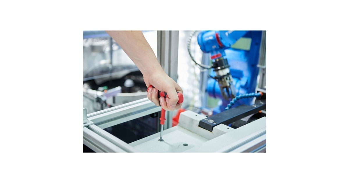 Wiha Drehmoment-Schraubendreher mit Quergriff Set TorqueVario-S T(schwarz/rot, 12-teilig, 5 bis 14 Nm)