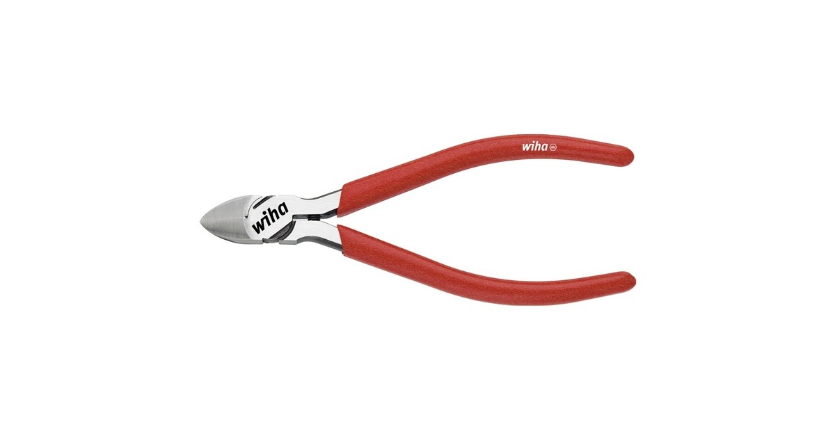 Wiha Feinmechaniker-Seitenschneider Classic, Schneid-Zange(rot)