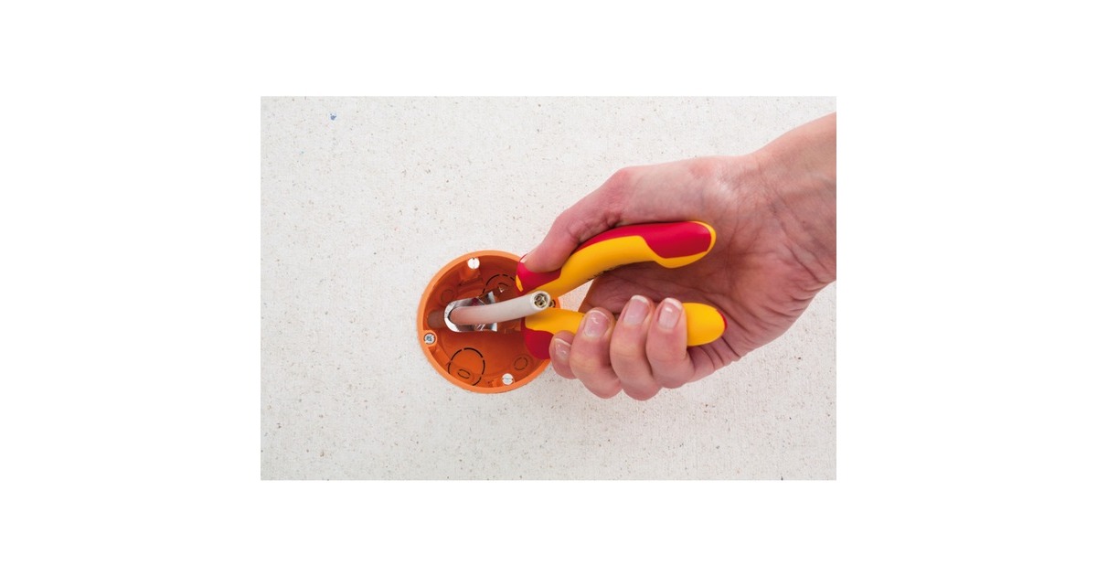 Wiha Installationszange TriCut Professional electric, Abisolier-Zange(rot/gelb)